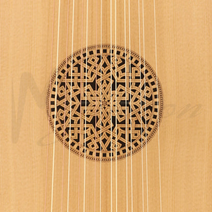 Muzikkon Renaissance Lute 8 Course Right Hand After Hieber Lute