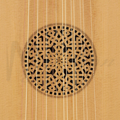Muzikkon Renaissance Lute 8 Course Right Hand After Hieber Lute
