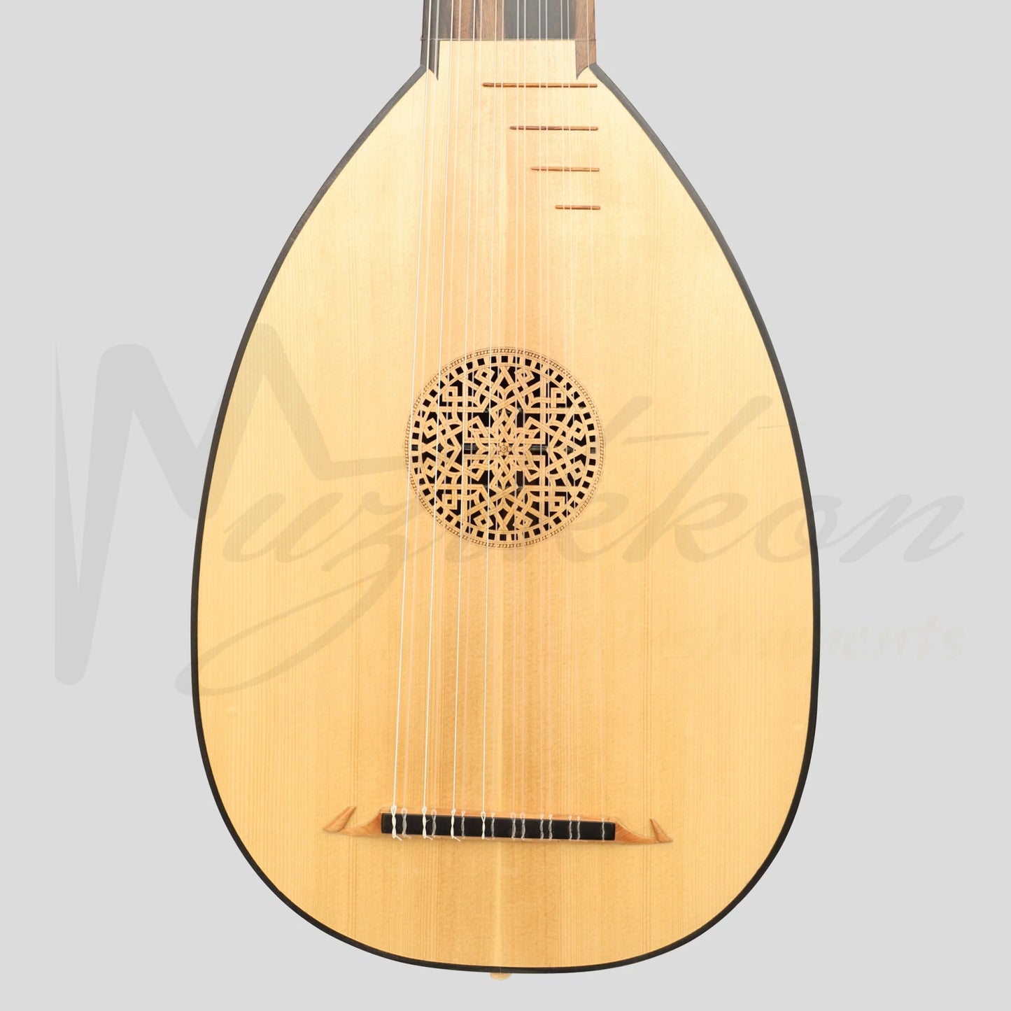 Muzikkon Renaissance Lute 8 Course Right Hand After Hieber Lute