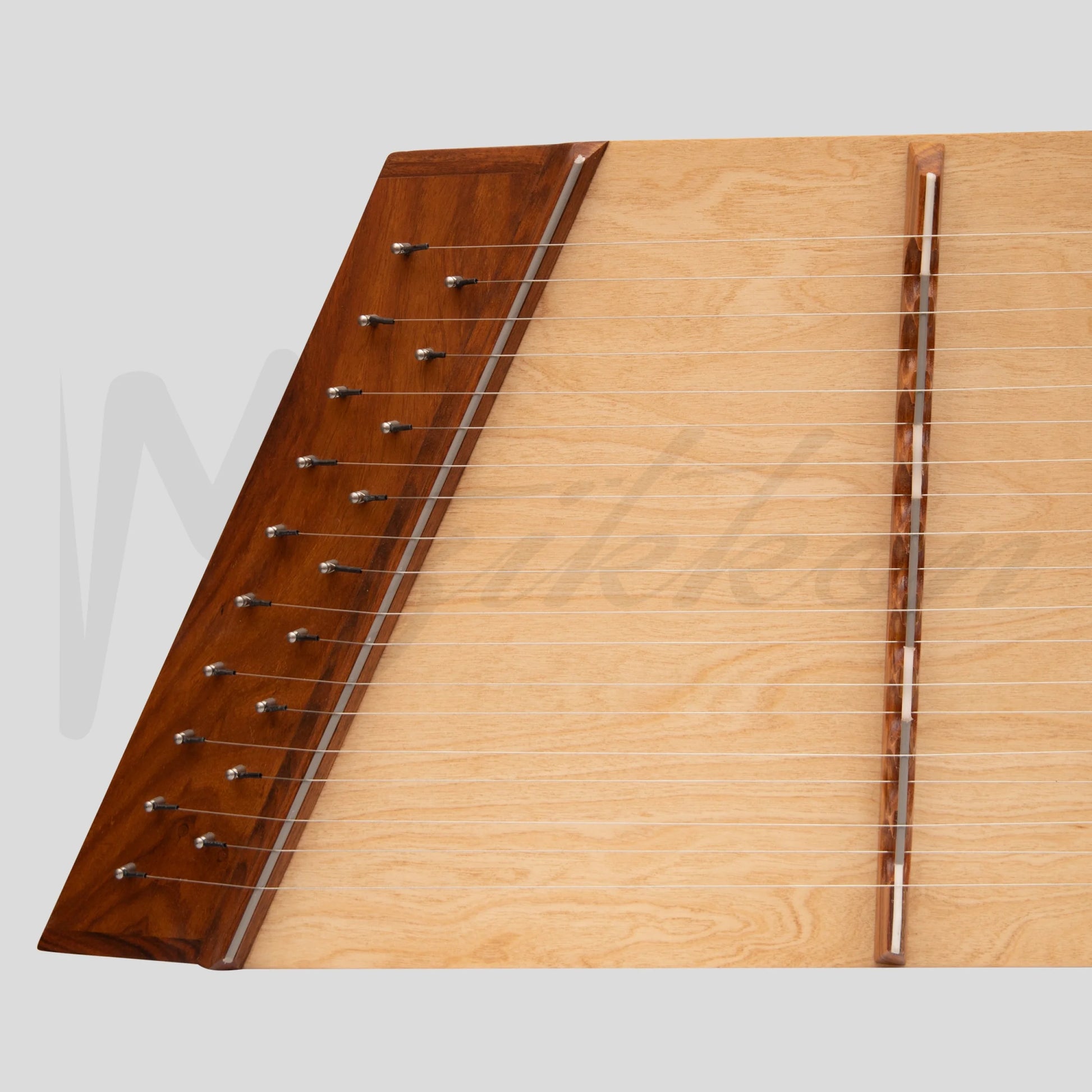 Muzikkon Single Strung 10/9 Hammered Dulcimer Rosewood With Hammers