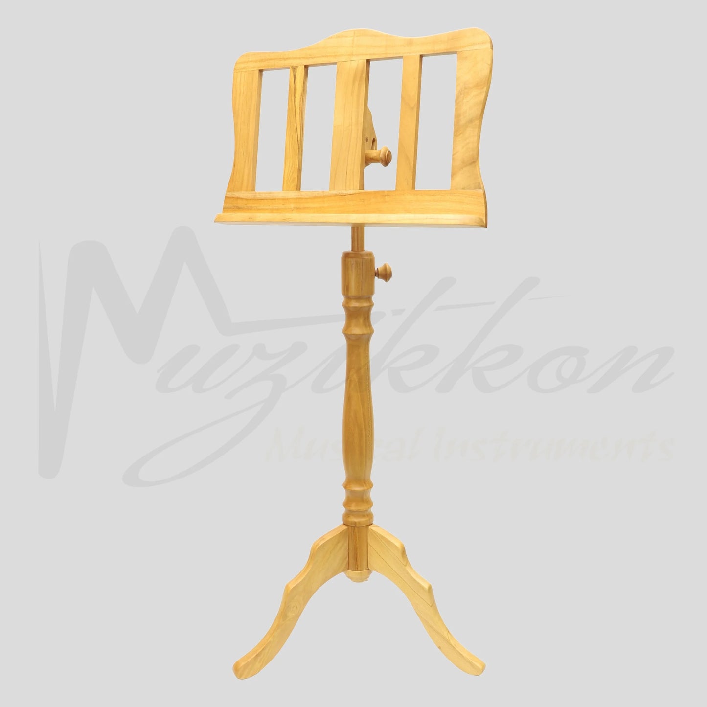 Muzikkon Single Tray Georgian Music Stand Mulberry