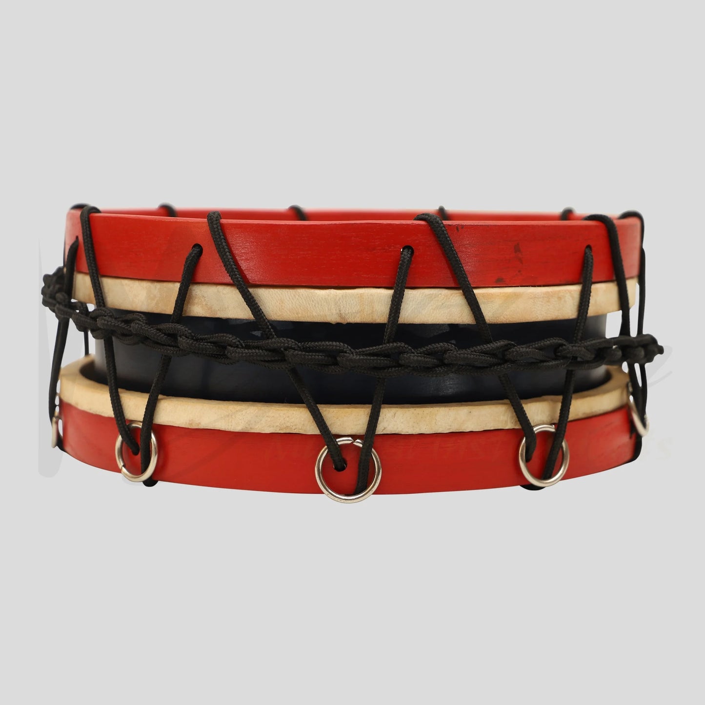 Muzikkon Tabor Drum 10 Inch Red