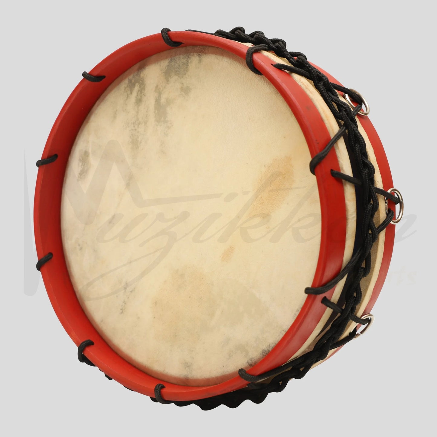 Muzikkon Tabor Drum 10 Inch Red