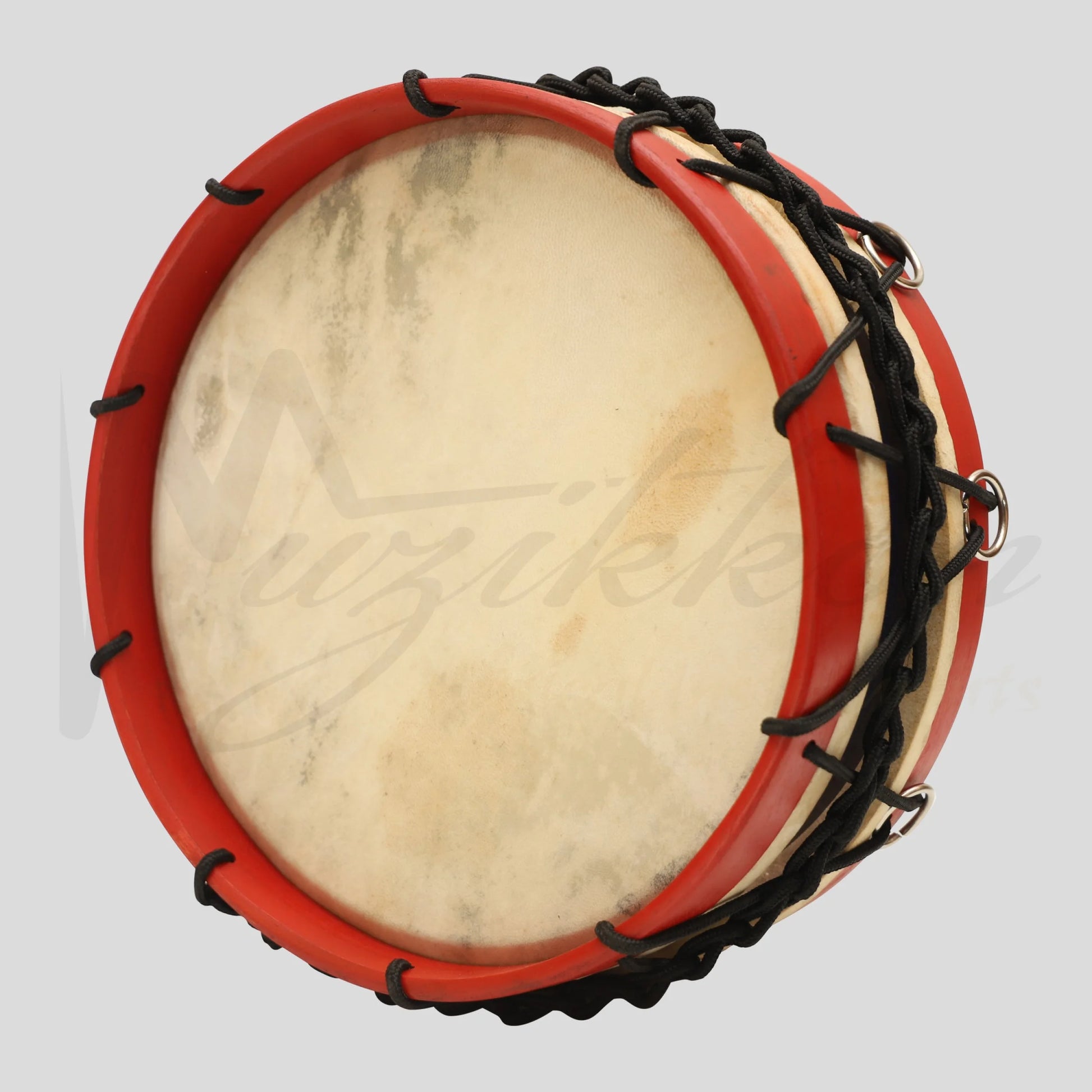 Muzikkon Tabor Drum 10 Inch Red