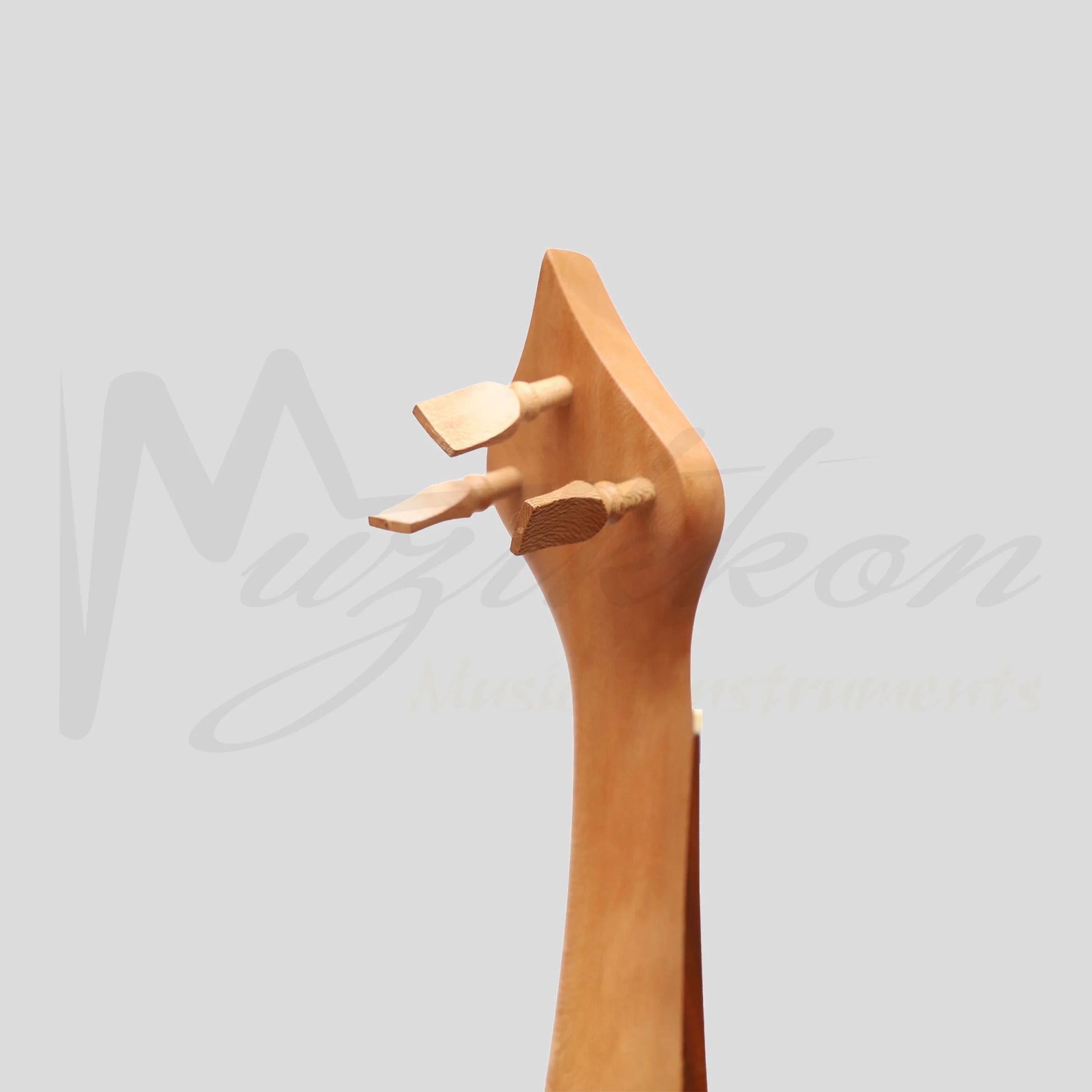 Muzikkon Tenor Rebec 3 String Lacewood