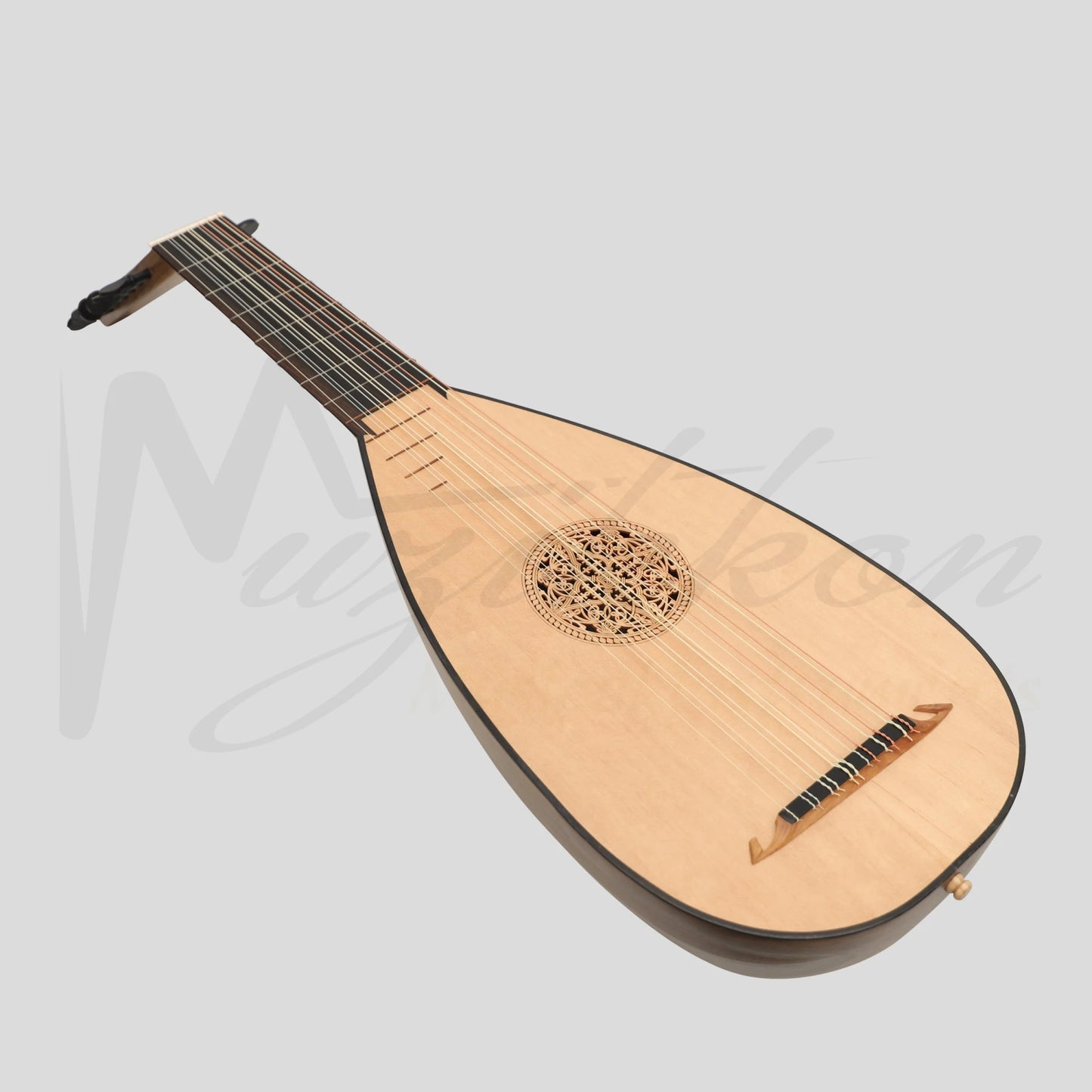 Muzikkon Travel Lute 7 Course Left Hand Lute