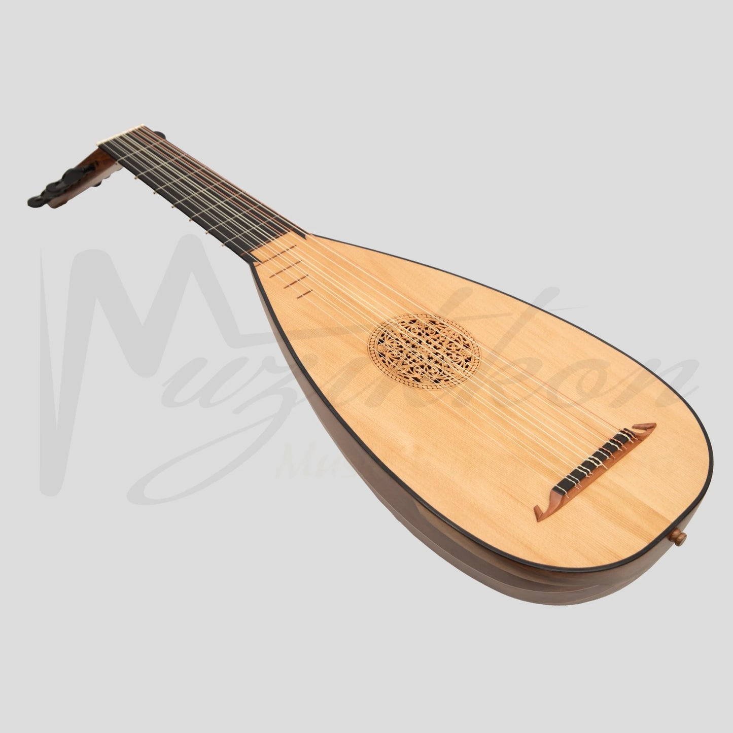 Muzikkon Travel Lute 7 Course Left Hand Lute