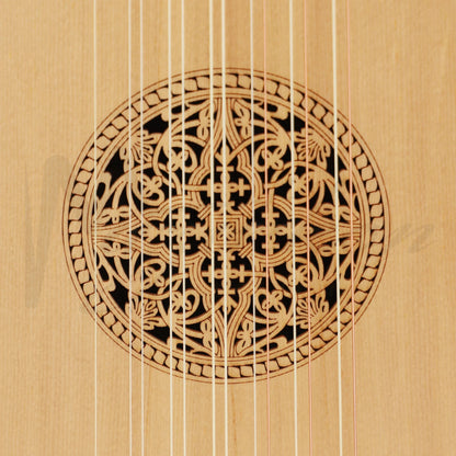 Muzikkon Travel Lute 7 Course Left Hand Lute