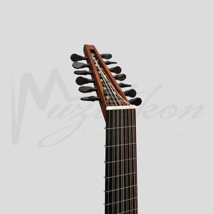 Muzikkon Travel Lute 7 Course Left Hand Lute