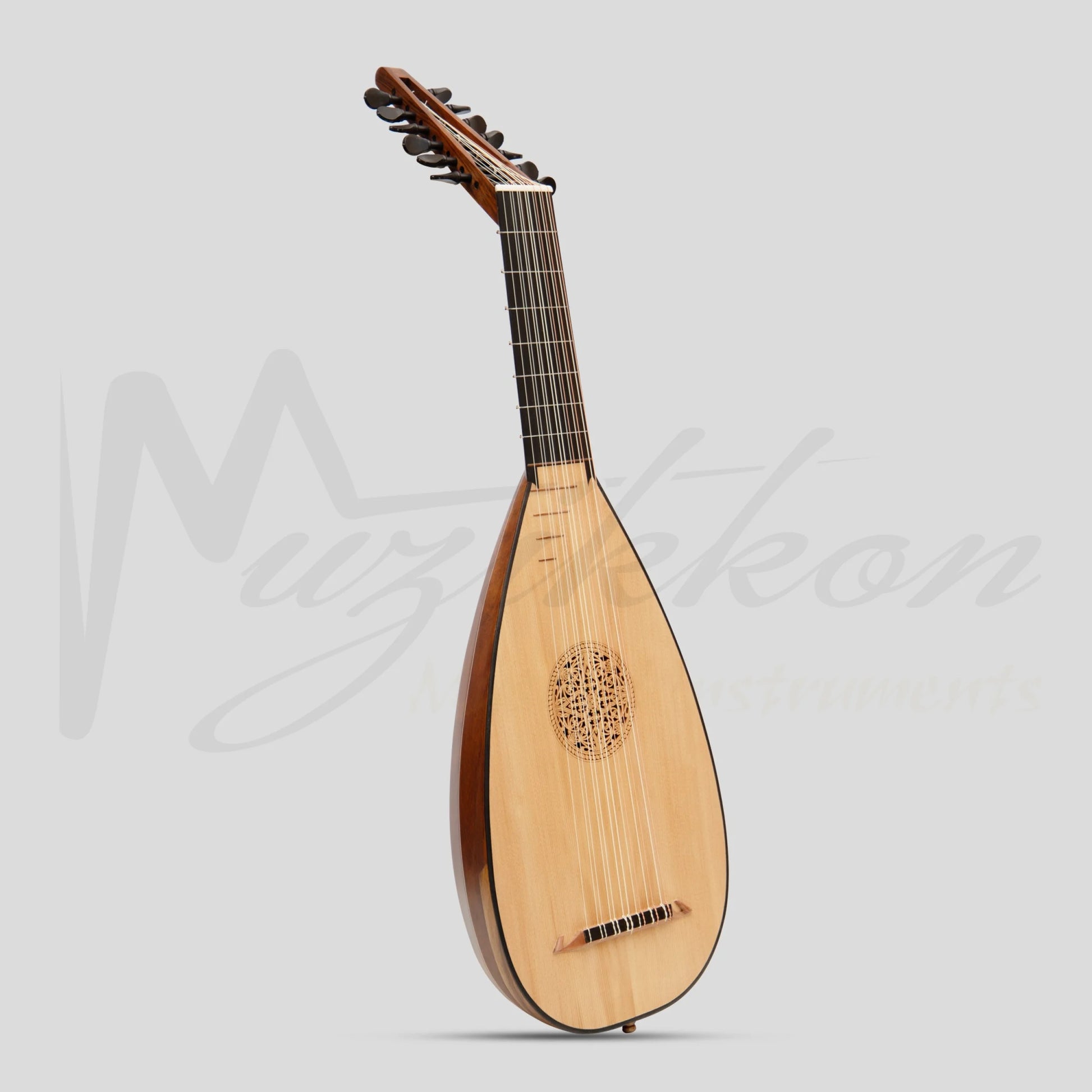 Muzikkon Travel Lute 7 Course Left Hand Lute