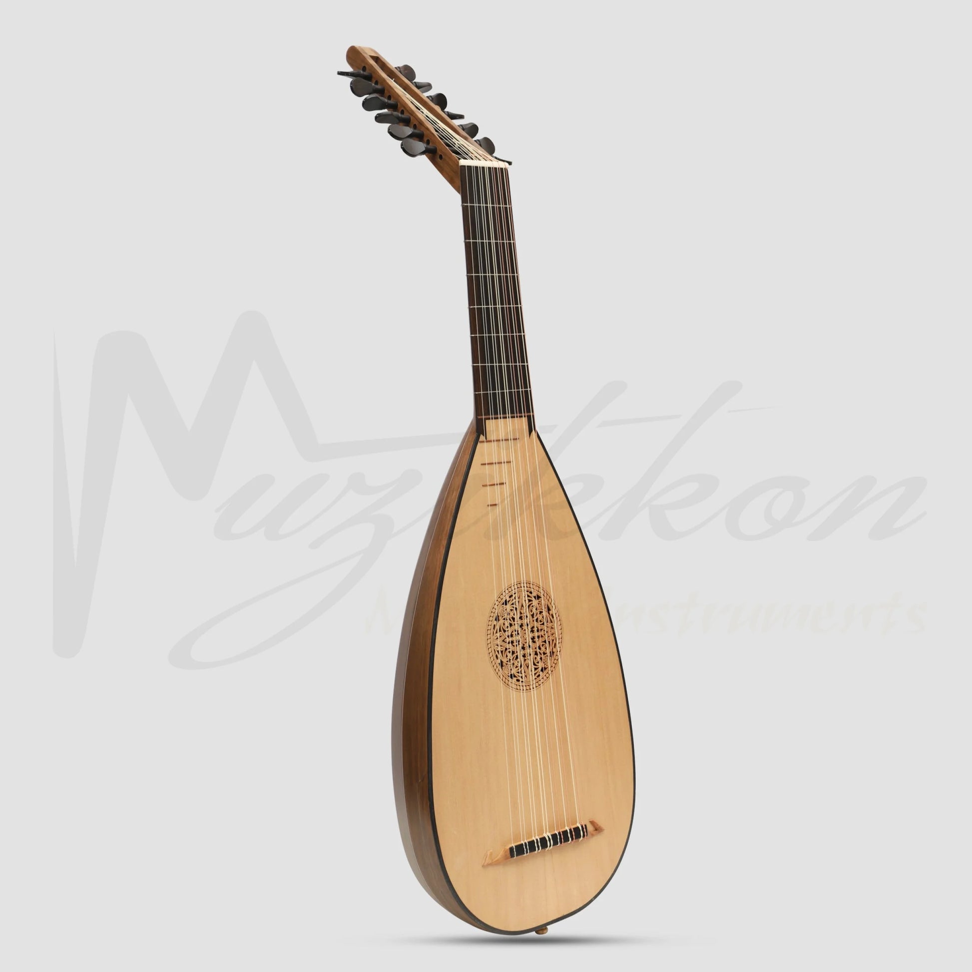 Muzikkon Travel Lute 7 Course Left Hand Lute