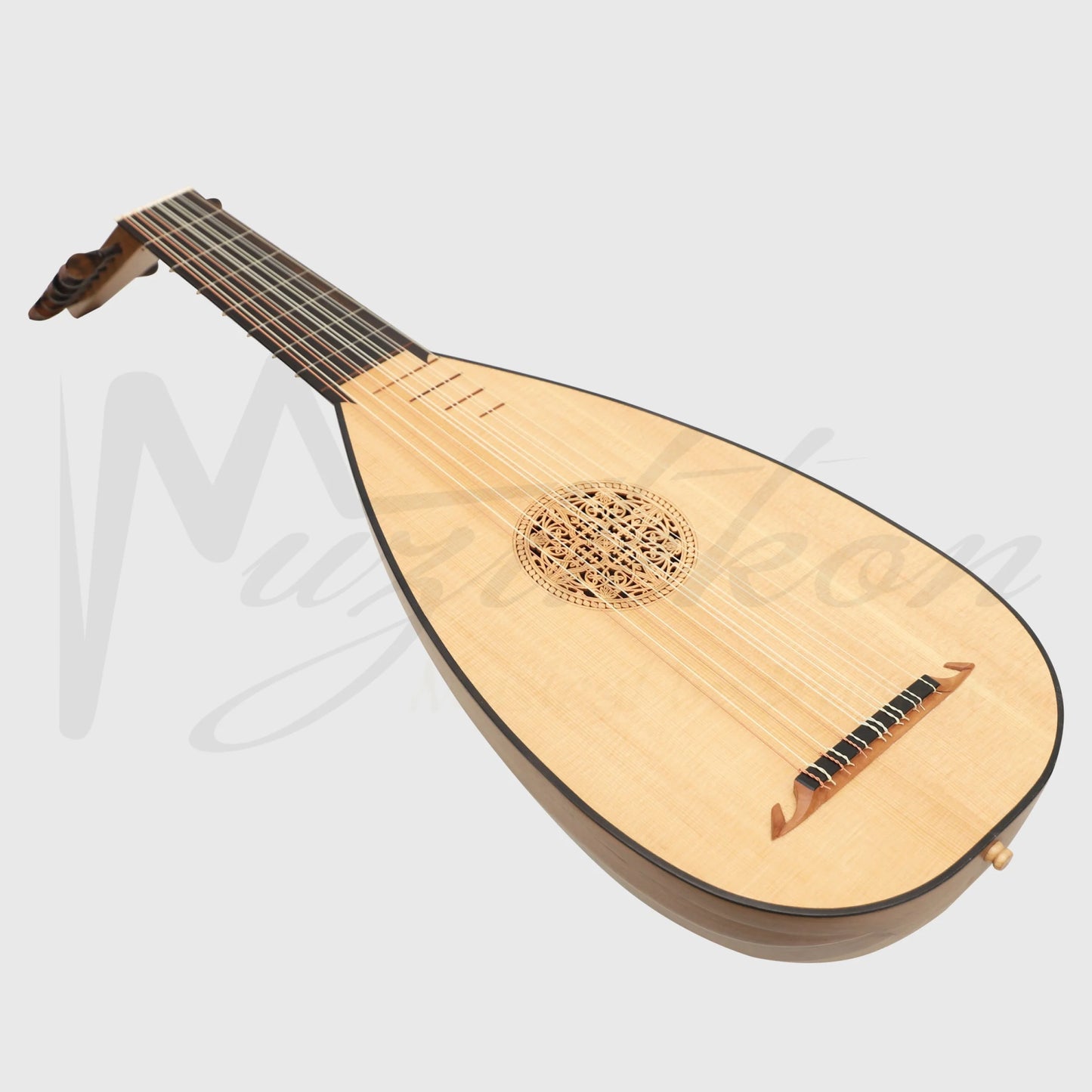 Muzikkon Travel Lute 7 Course Right Hand Lute