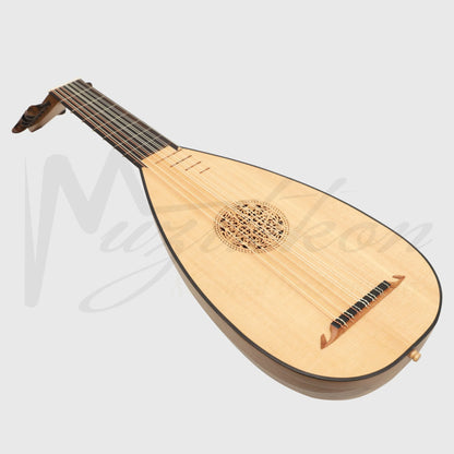 Muzikkon Travel Lute 7 Course Right Hand Lute