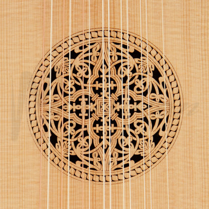 Muzikkon Travel Lute 7 Course Right Hand Lute