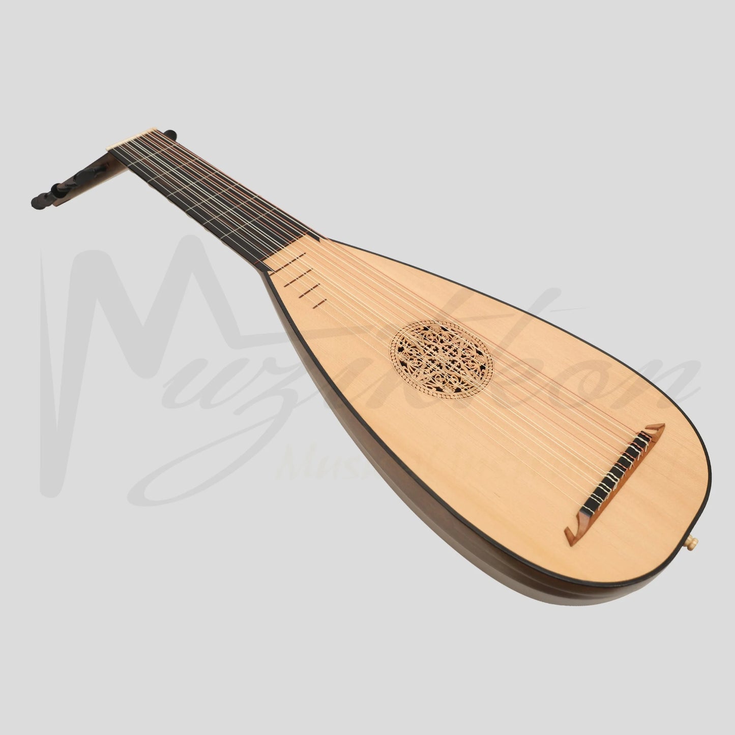 Muzikkon Travel Lute 8 Course Left Hand Lute