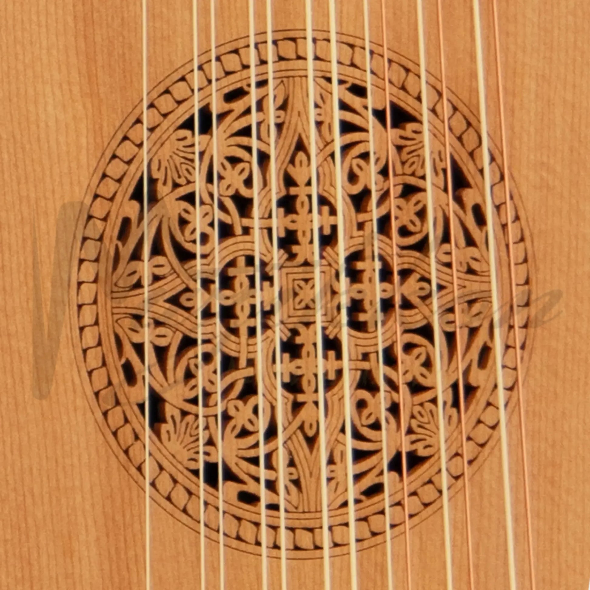 Muzikkon Travel Lute 7 Course Left Hand Lute