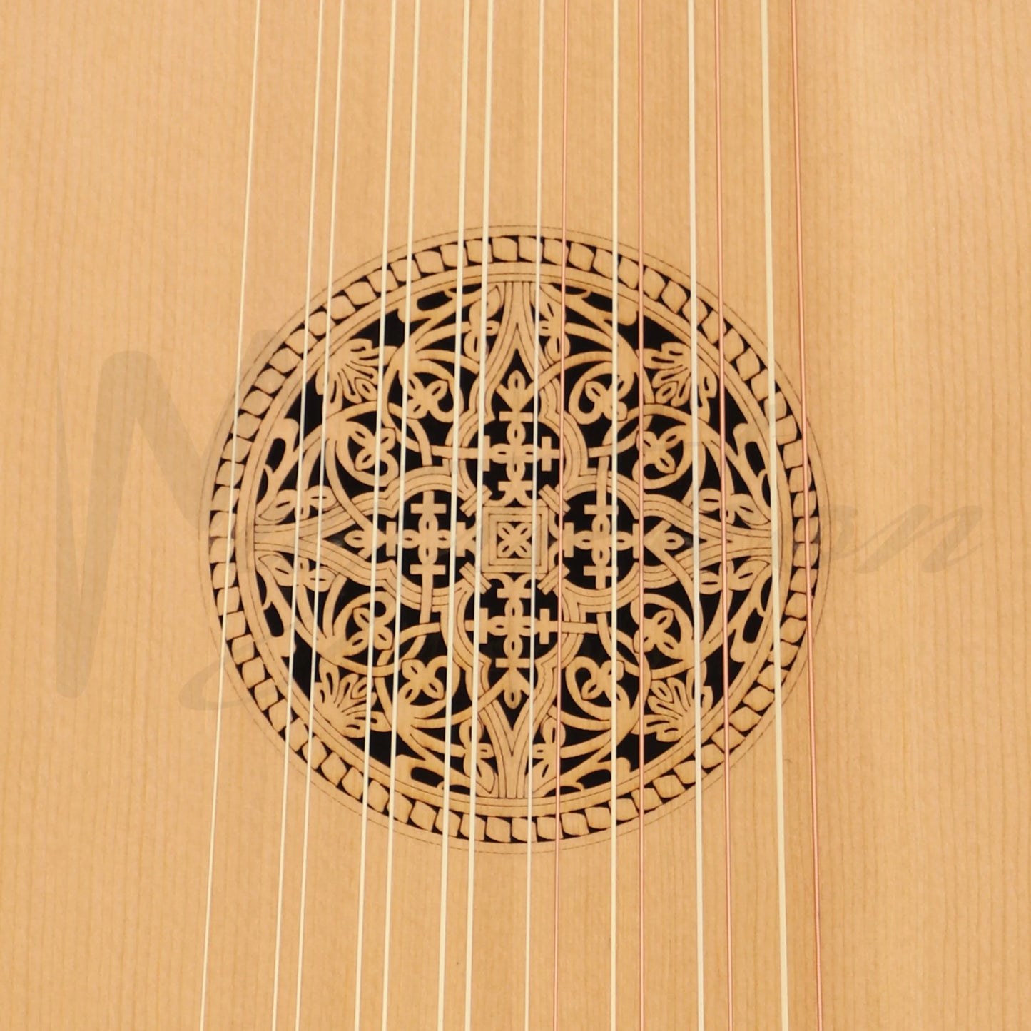 Muzikkon Travel Lute 8 Course Left Hand Lute