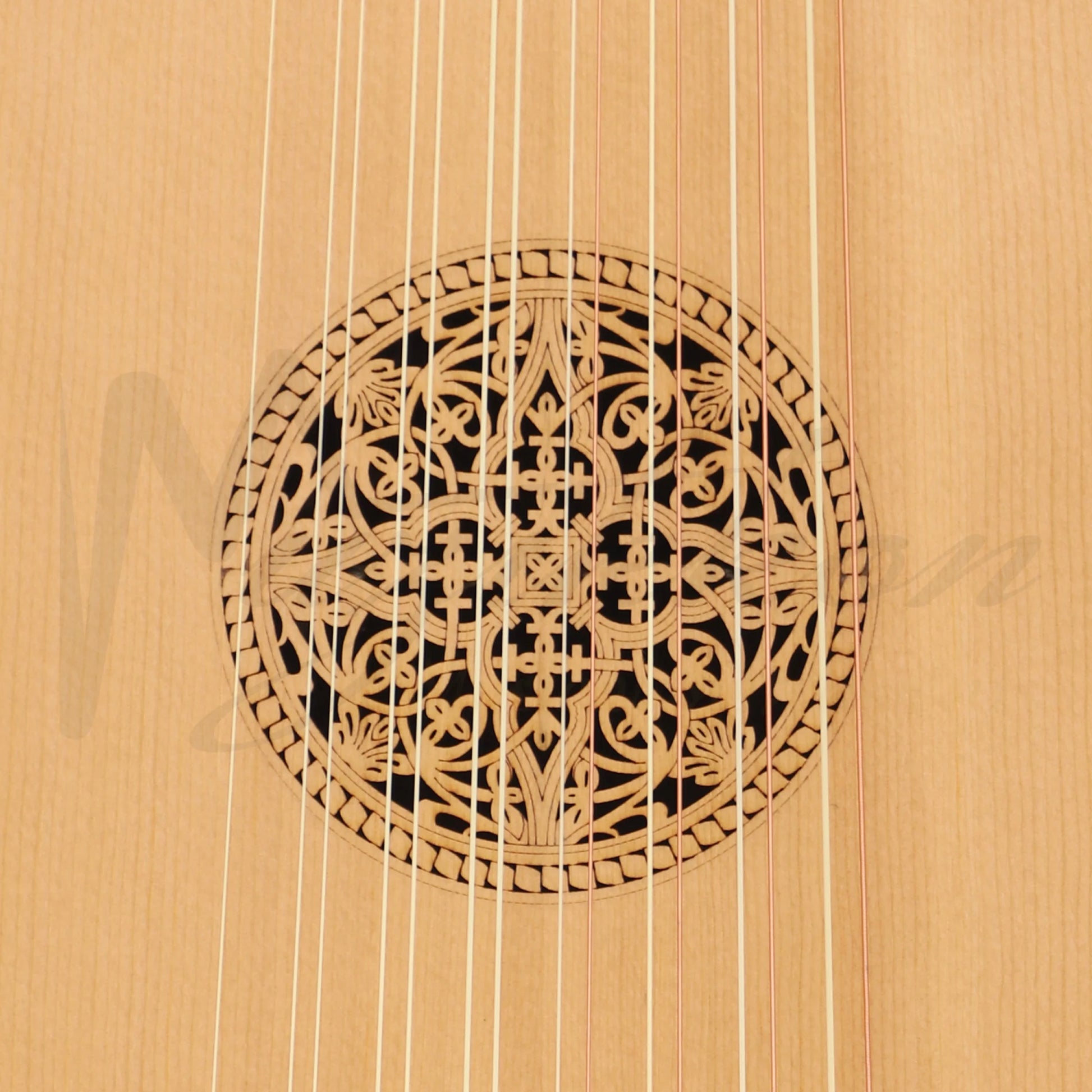 Muzikkon Travel Lute 8 Course Left Hand Lute