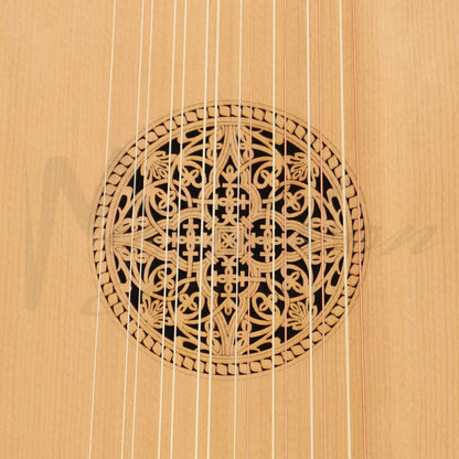 Muzikkon Travel Lute 8 Course Left Hand Lute