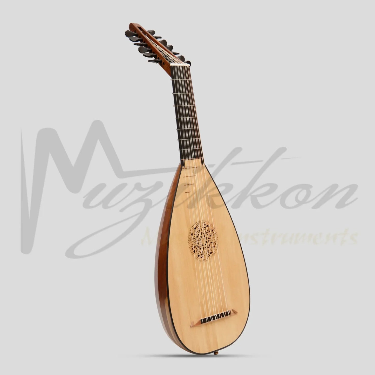 Muzikkon Travel Lute 7 Course Left Hand Lute
