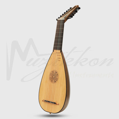 Muzikkon Travel Lute 8 Course Right Hand Lute