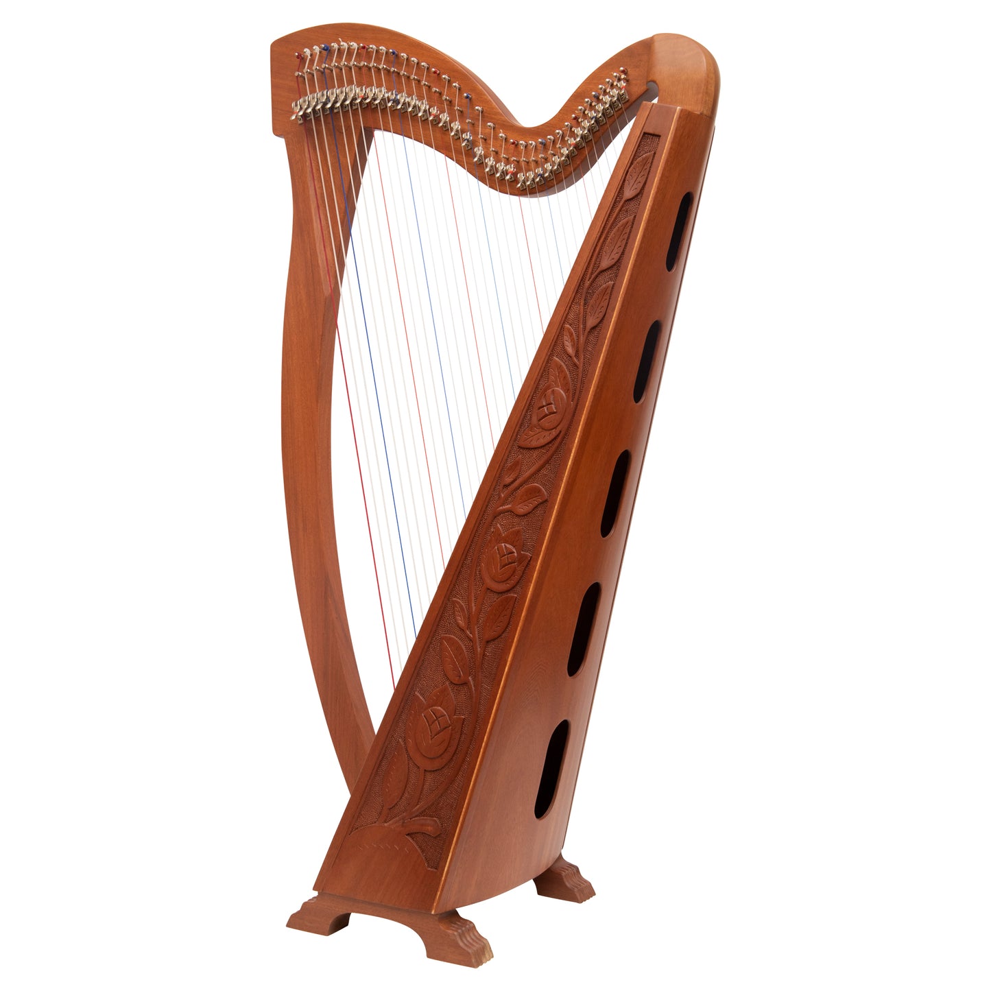 Muzikkon 36  Strings Trinity Harp Mahogany