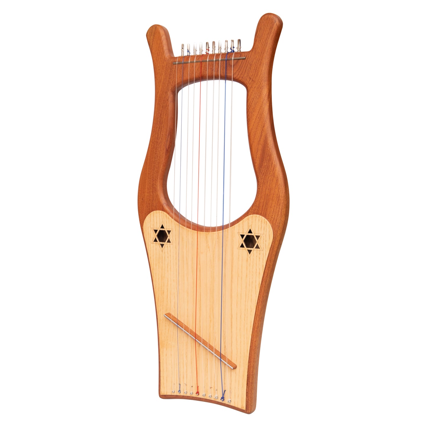Muzikkon Große Kinnor-Harfe, 10-saitige Rotzeder