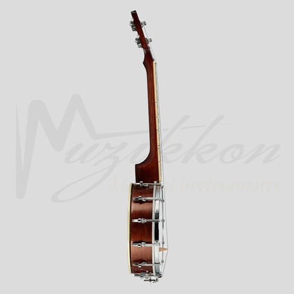 New Heartland 4 String Banjolele Banjo Ukulele 23 Inch Concert Mahogany