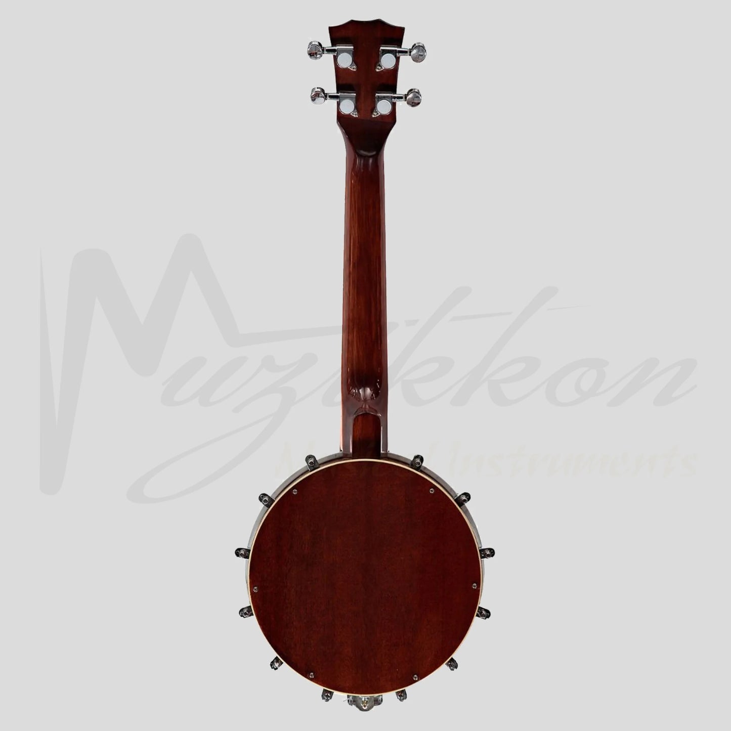 New Heartland 4 String Banjolele Banjo Ukulele 23 Inch Concert Mahogany