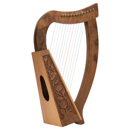 O'carolan Harp 12 Strings Walnut