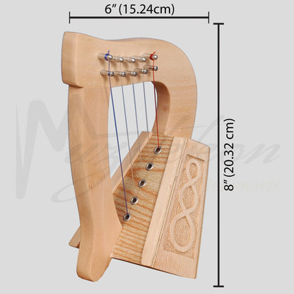 O’carolan Harp 5 String Lacewood Knotwork