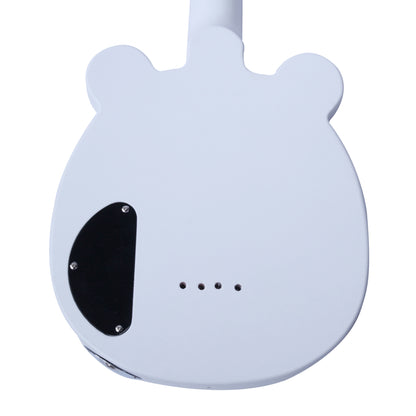 Panda White Electric Ukulele with Bag