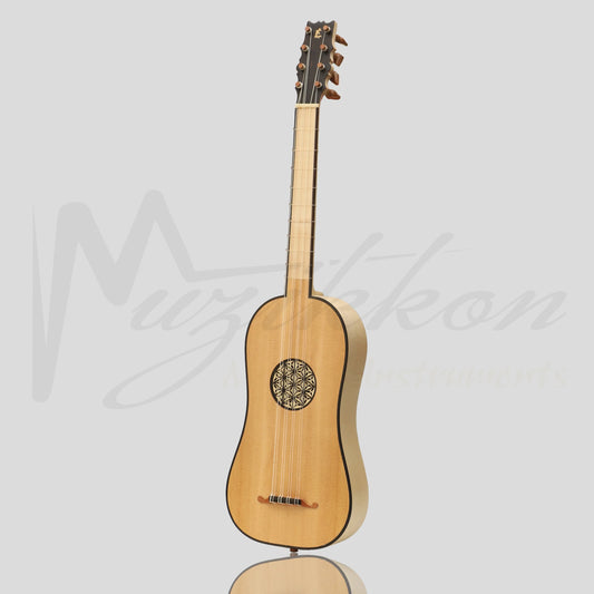 Renaissance Guitar 8 Course Right Hand Variegated Maple Ebony