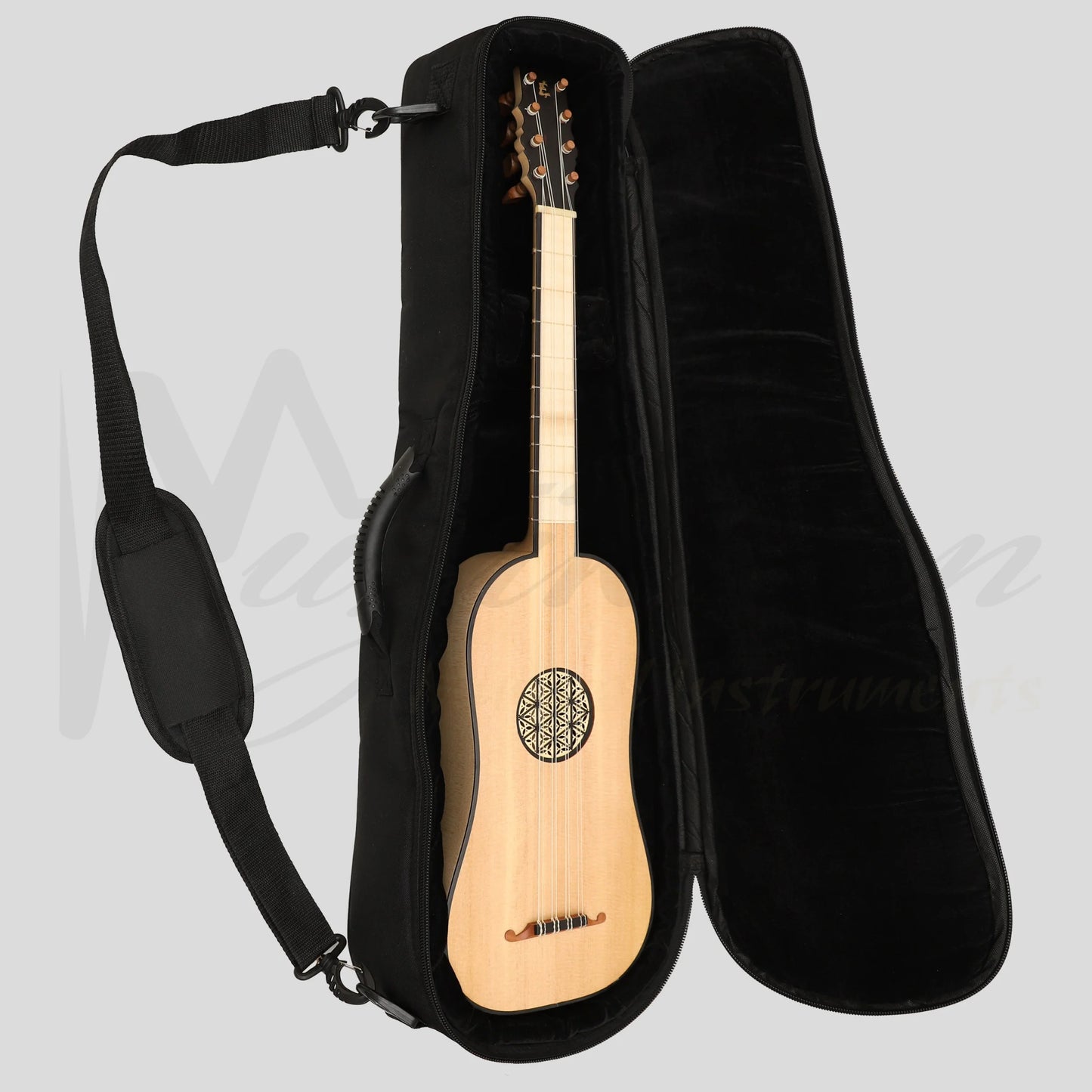 Renaissance Guitar 8 Course Right Hand Variegated Maple Ebony