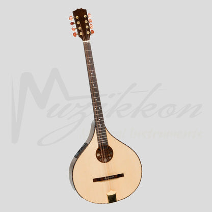 Traditional Electro Acoustic Irish Concert Bouzouki 8 Strings Maple Body With Spruce Top