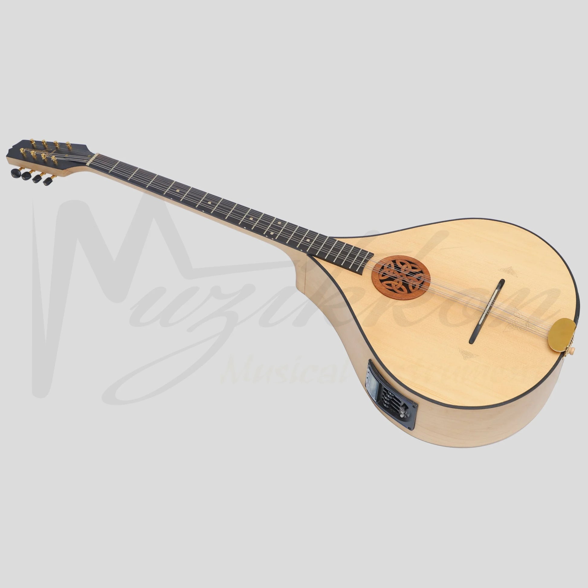 Traditional Irish Bouzouki 8 String Maple With Eq