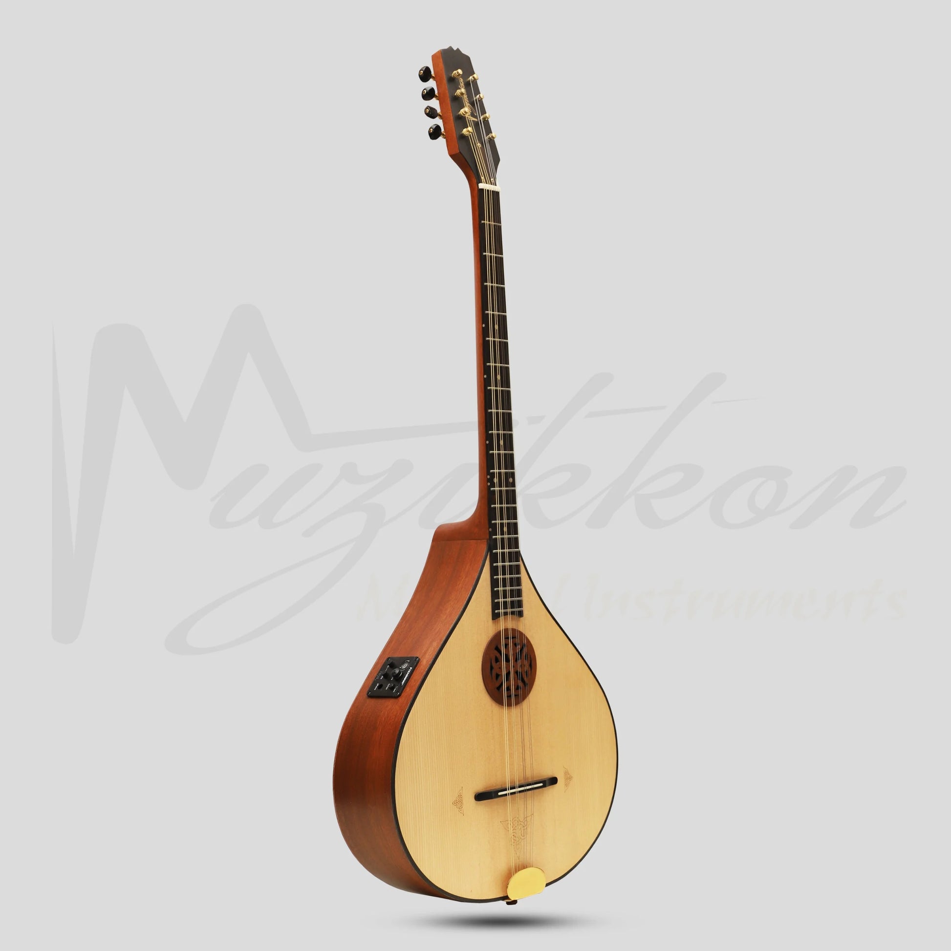 Traditional Irish Bouzouki 8 String With EQ Mahogany