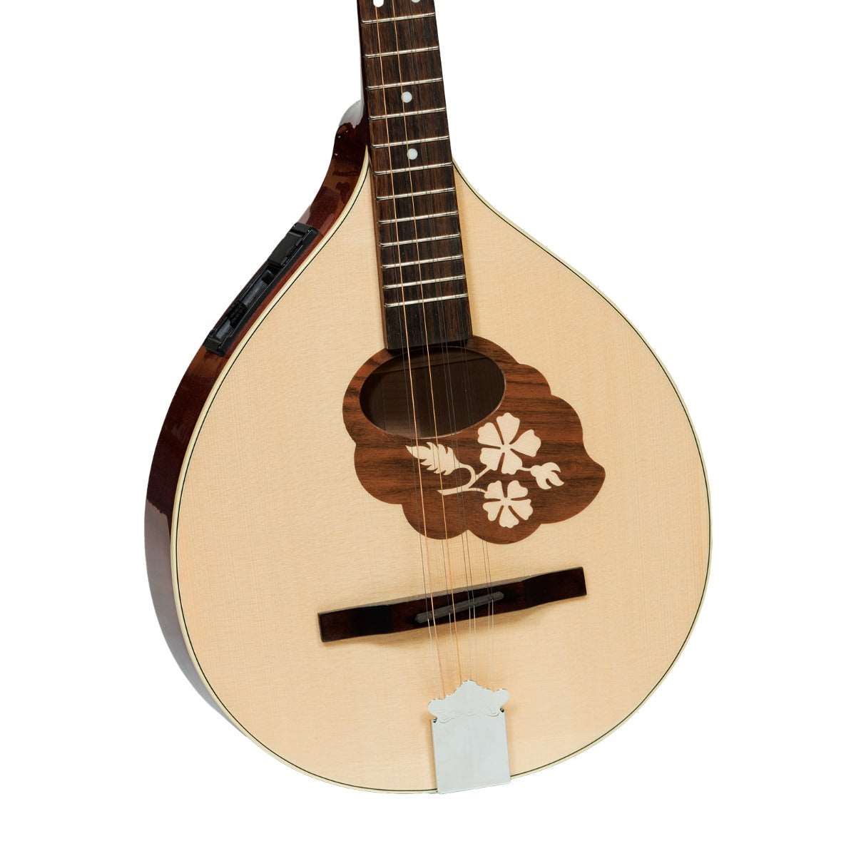 Traditional Irish Bouzouki With EQ,  8 Strings Maple Body with Spruce Top