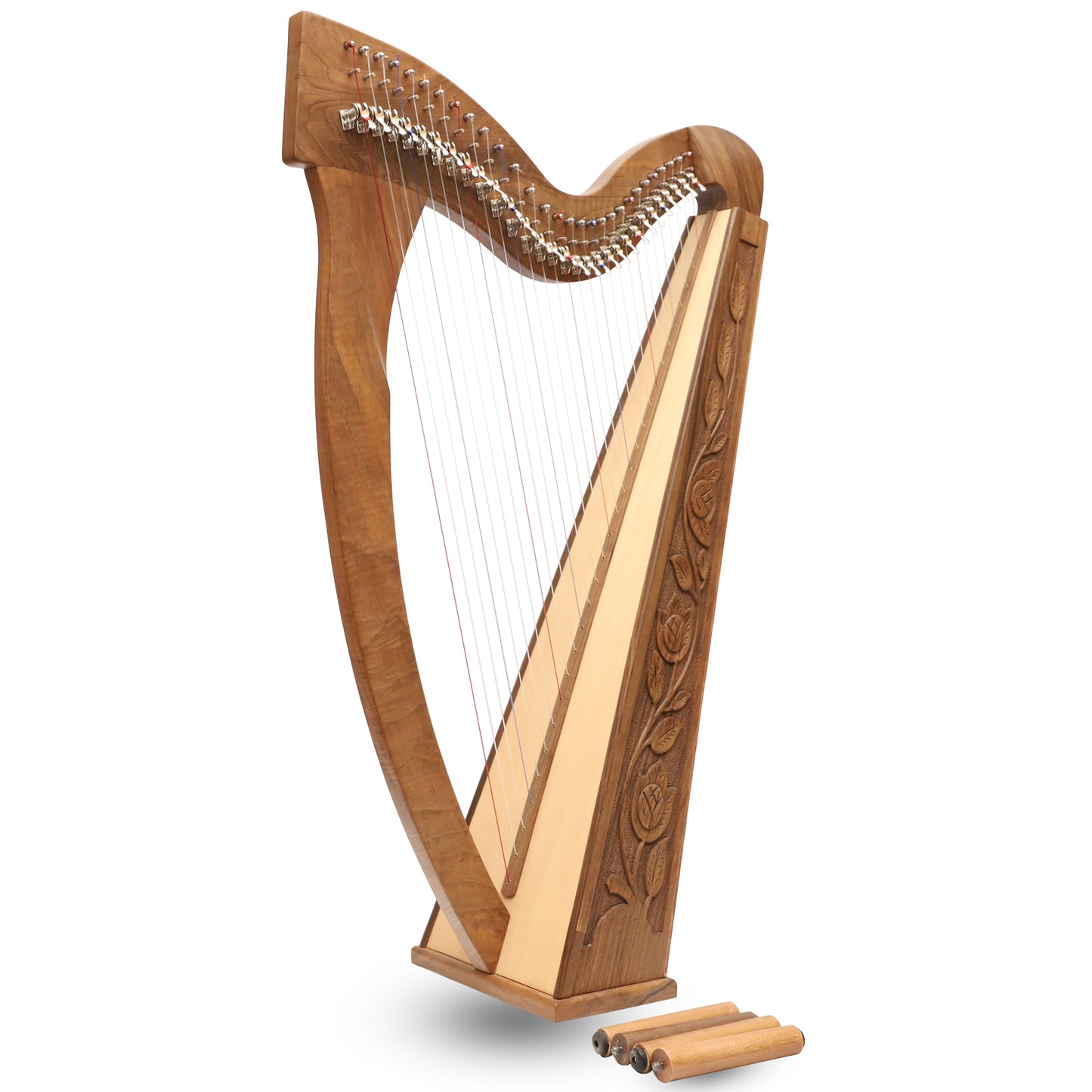 29 Strings Trinity Harp Walnut