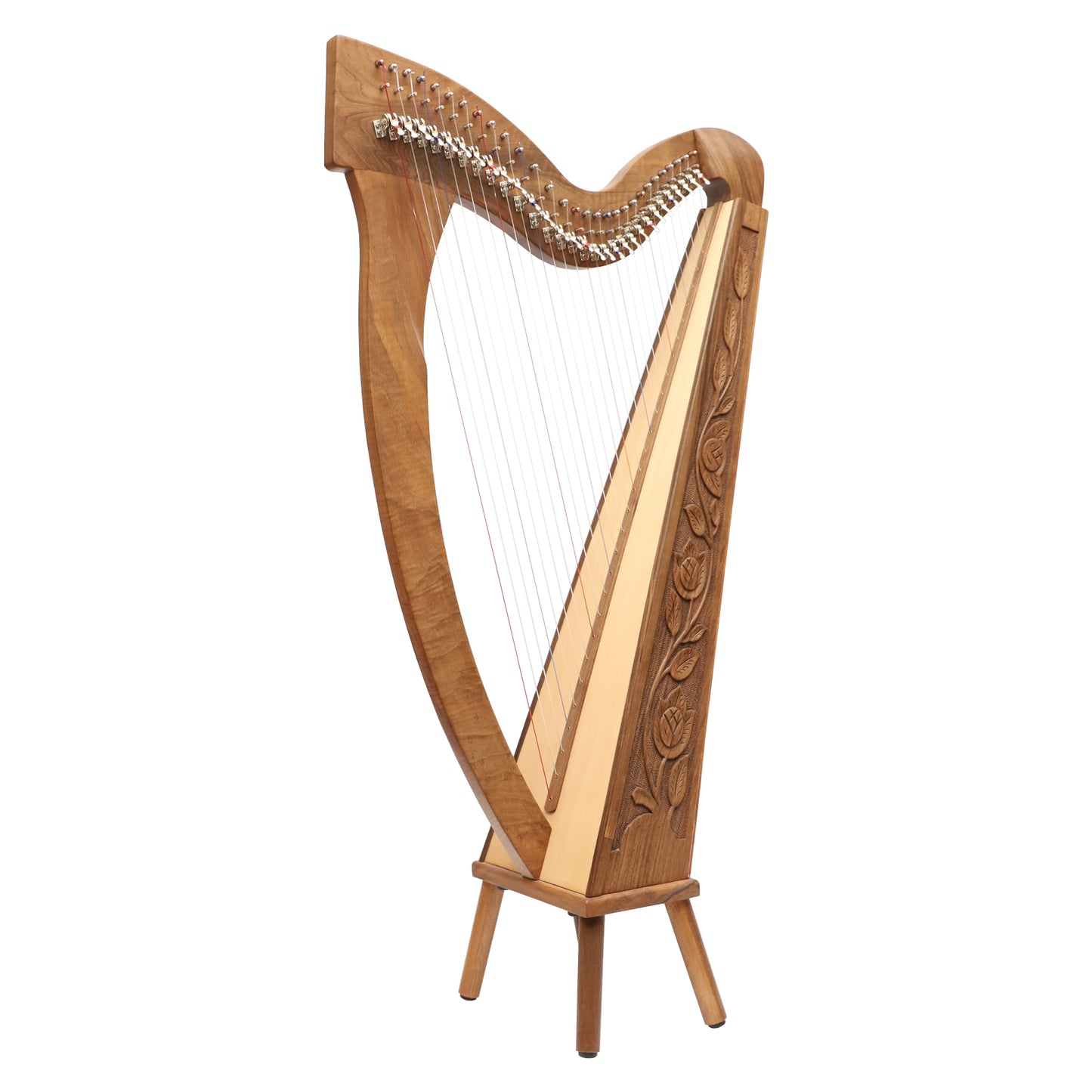29 Strings Trinity Harp Walnut