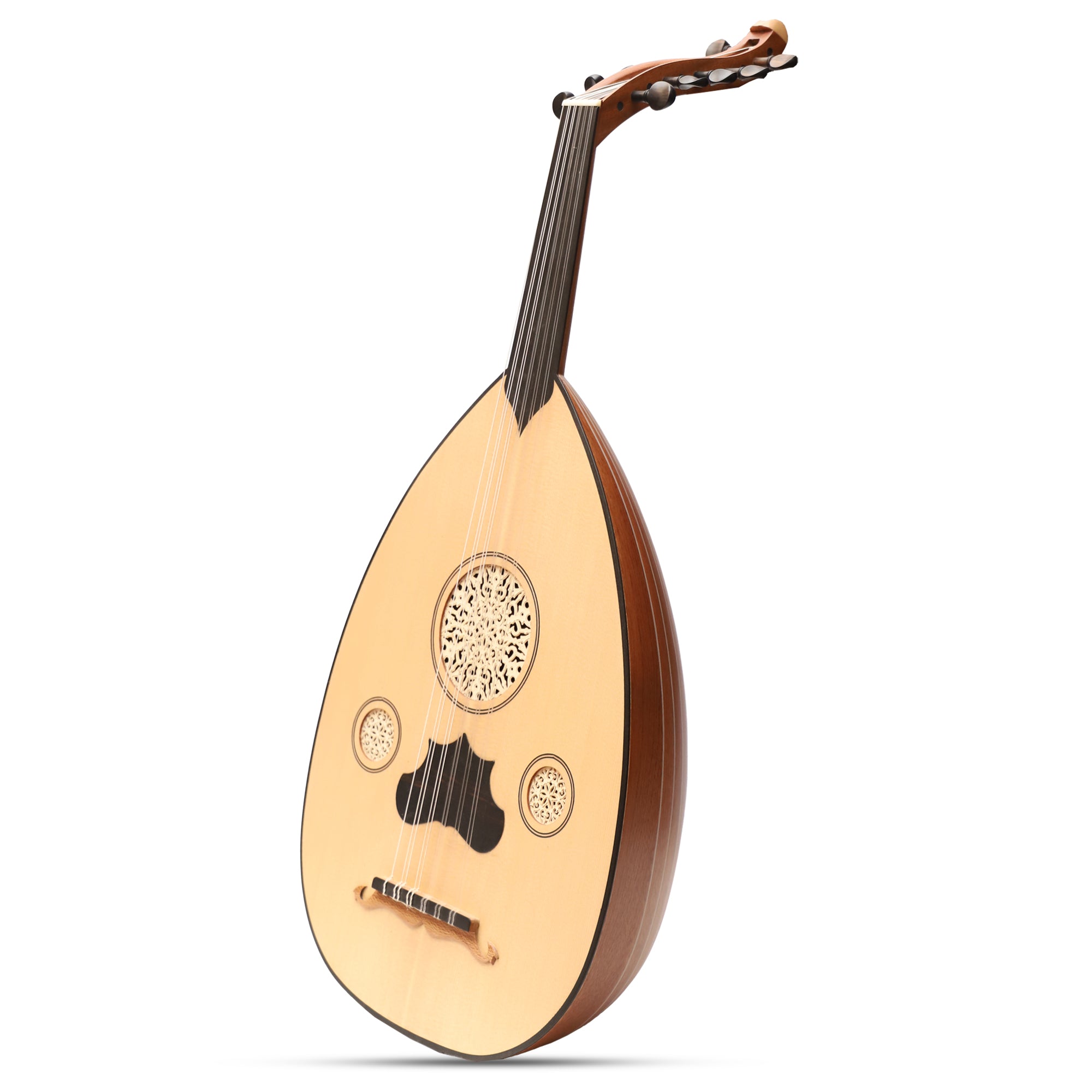 Turkish Oud, 11 Strings Mahogany – Muzikkon