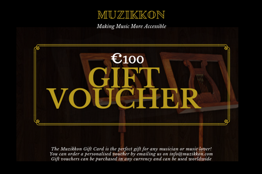 Muzikkon- Gift Voucher €100