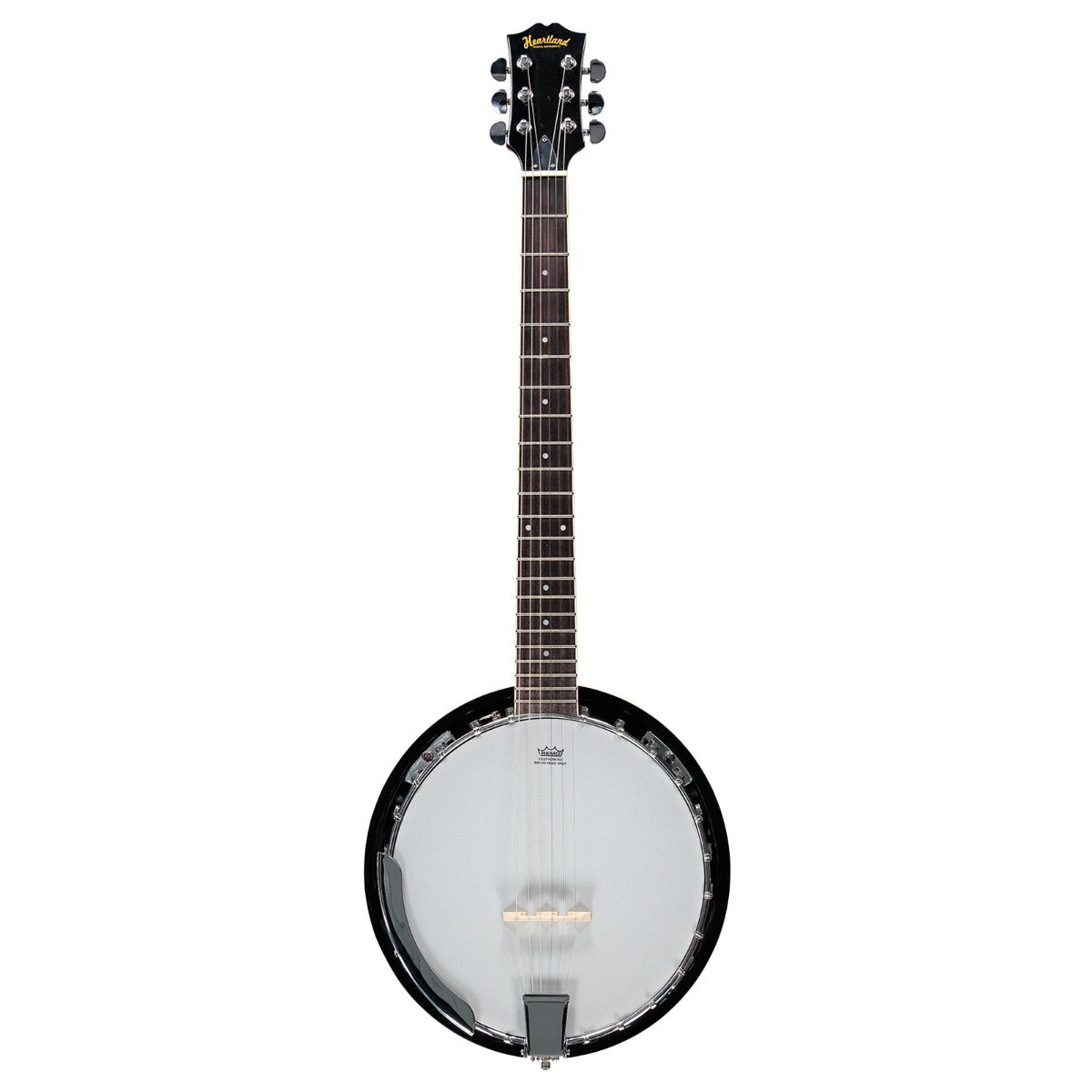 Heartland 6 String Guitar banjo Solid Back, Irish Guitar Banjo Muzikkon