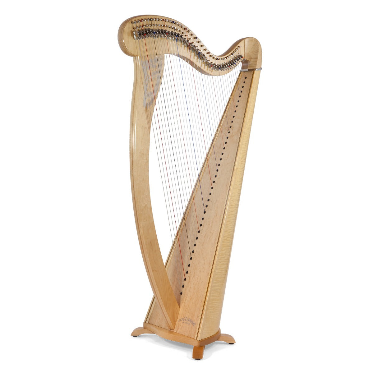 Camac Concert Melusine Harp 38 Nylon Strings In Maple