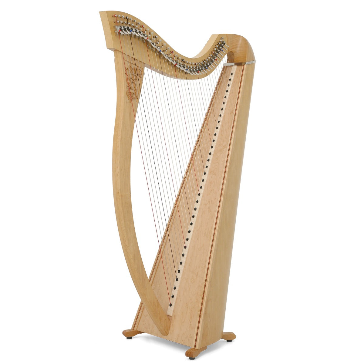 Camac Aziliz Lever Harp, 34 Alliance Carbon Strings In Maple Muzikkon
