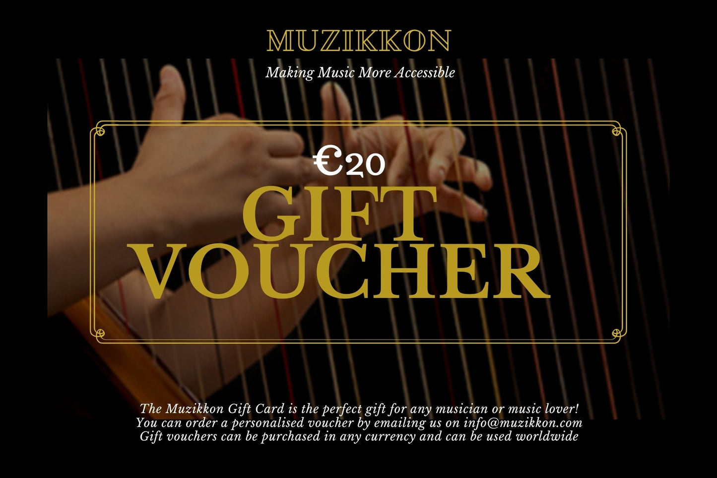 Muzikkon- Gift Voucher €20