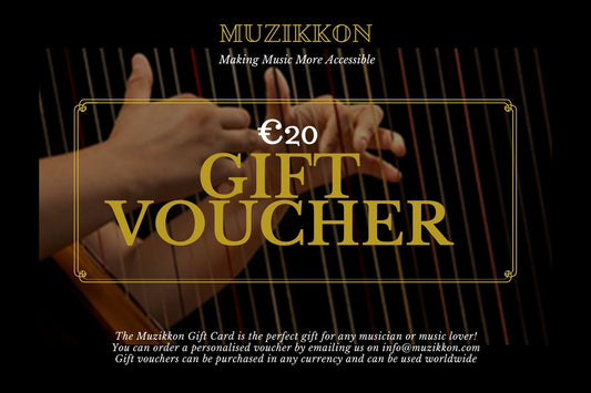 Muzikkon- Gift Voucher €20 Muzikkon