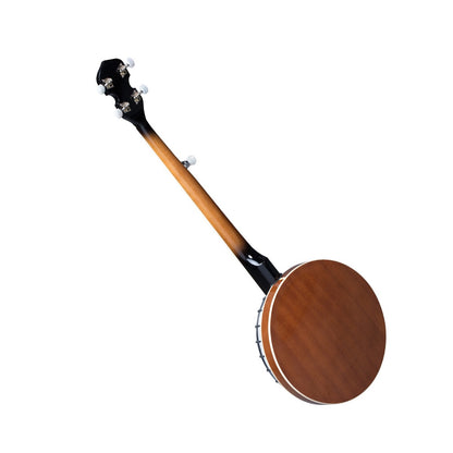 Heartland 5 String Irish Banjo Player Series 24 Bracket with Closed Solid Back Sunburst Finish